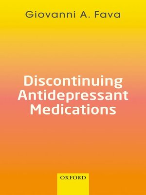 cover image of Discontinuing Antidepressant Medications